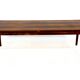 Banc minimaliste en palissandre, Suède, 1960