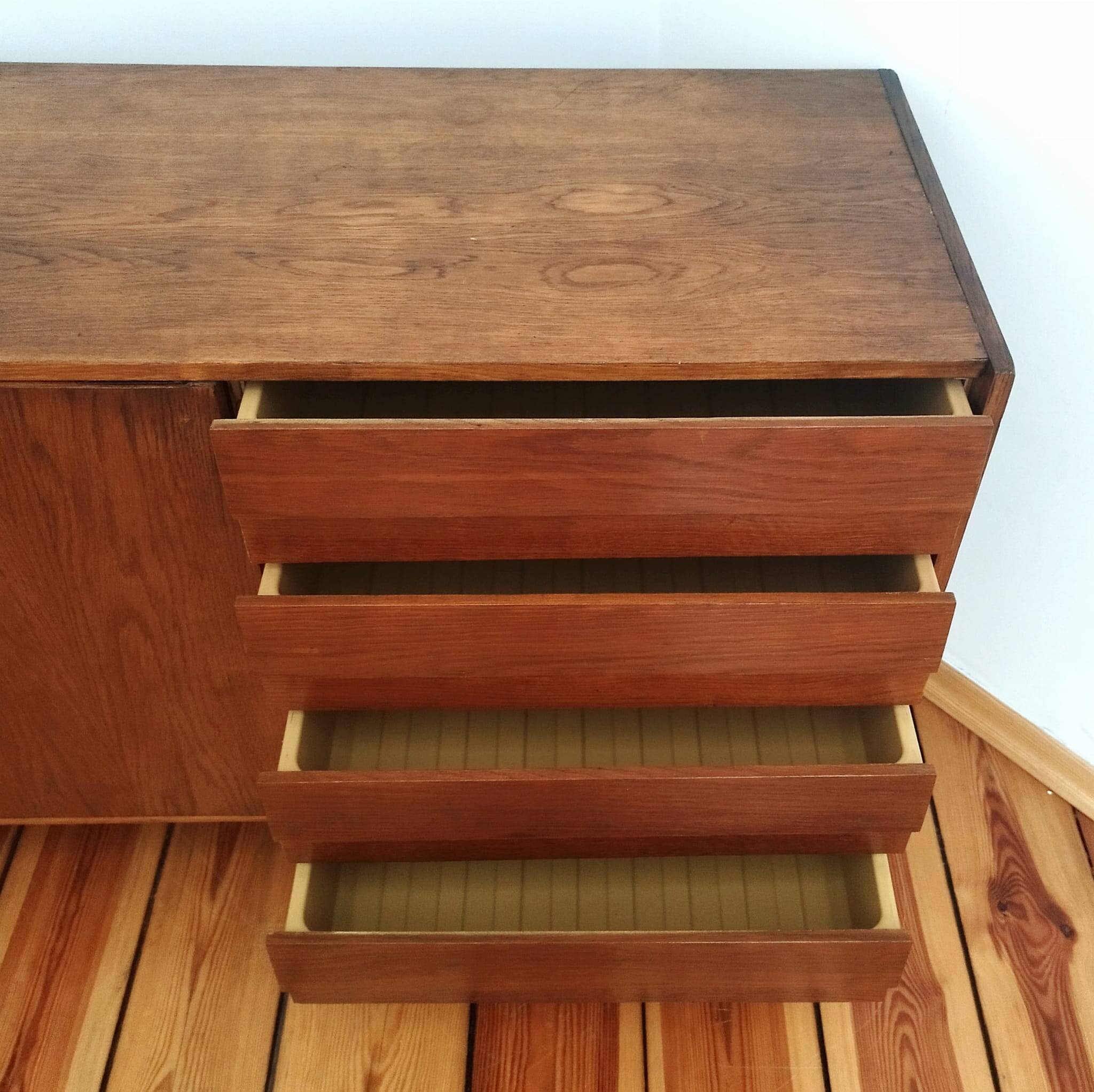 Czechoslovakian Sideboard by J. Jiroutek for Interier Prague, 1960s