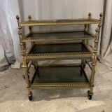 Small rolling nesting tables