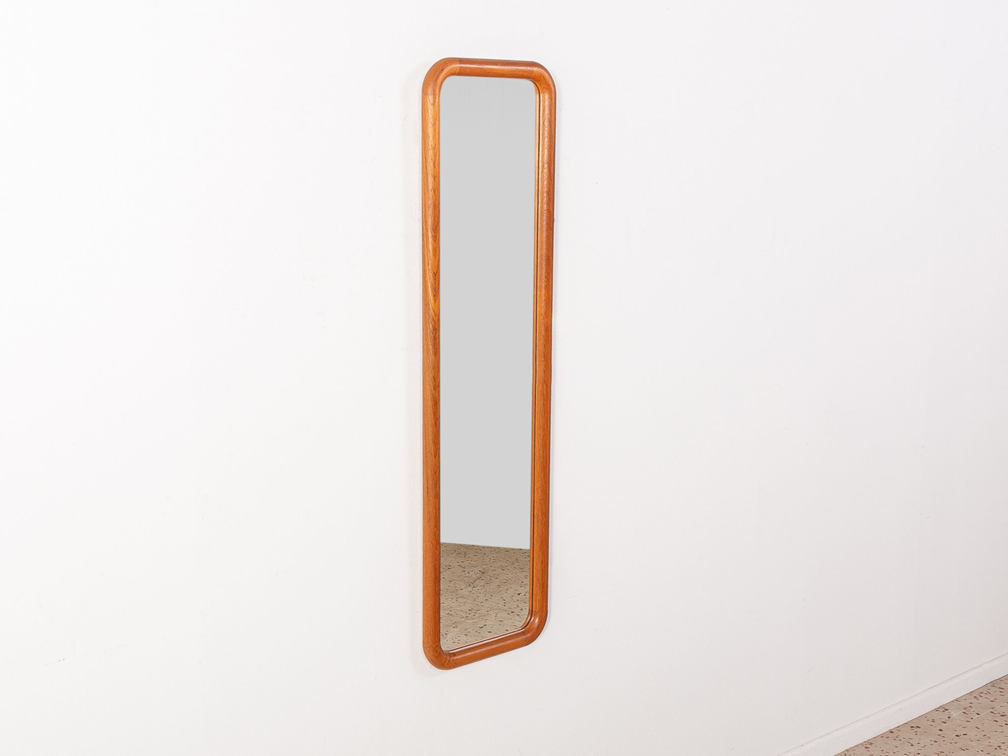 Miroir des années 1960 Vildbjerg Møbelfabrik 31x109cm