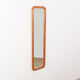 Miroir des années 1960 Vildbjerg Møbelfabrik 31x109cm