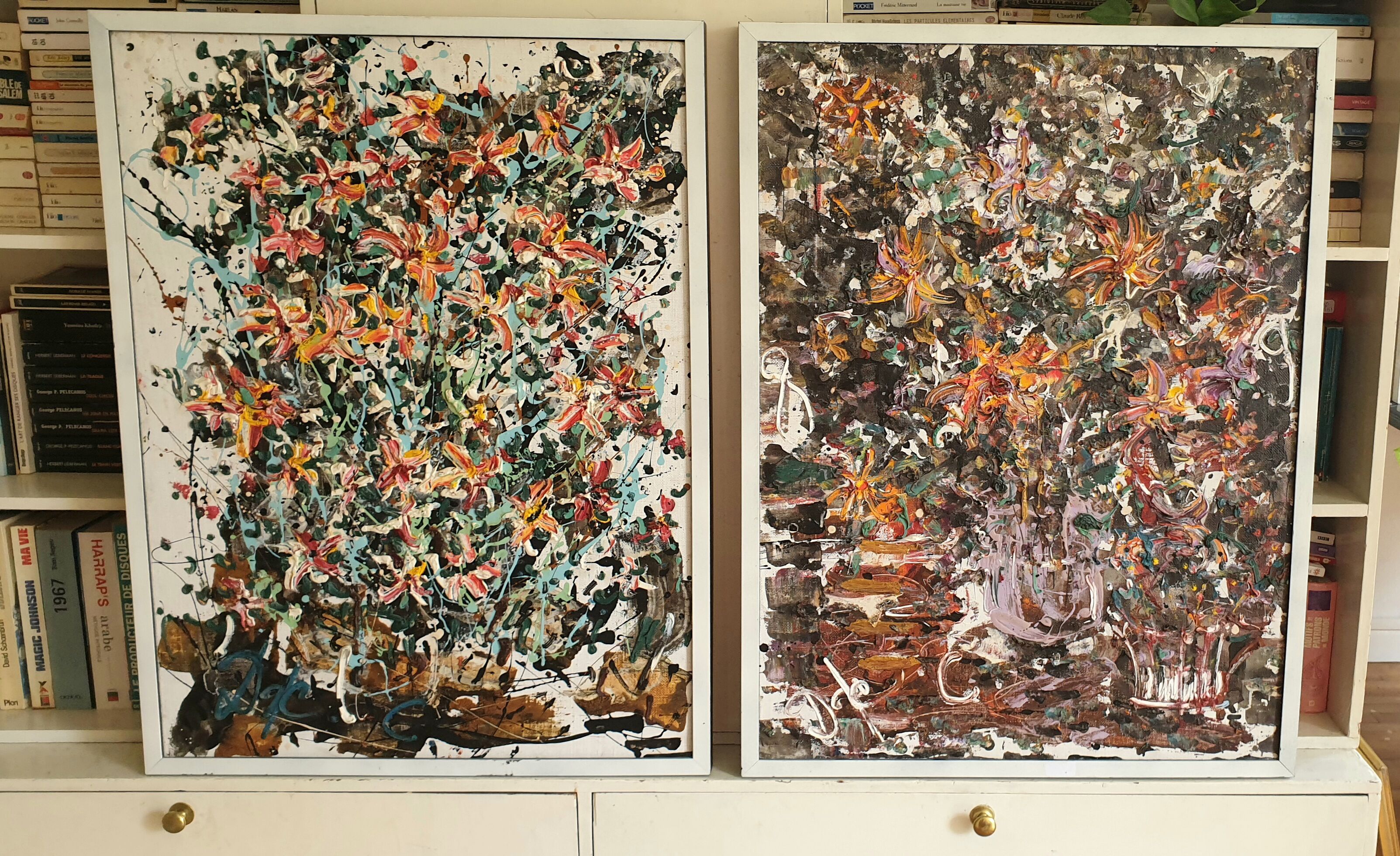 Painting, Flower Bouquet, Djino Simigaliya