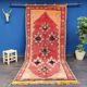 Moroccan Boujad rug orange 150 x 315 cm