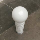 Mid-century space age glass floor lamp by Carlo Nason for JBS, 1960s.