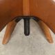 Office chair blond wood 50-60s vintage