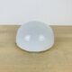 Vintage half-sphere opaline ball wall light