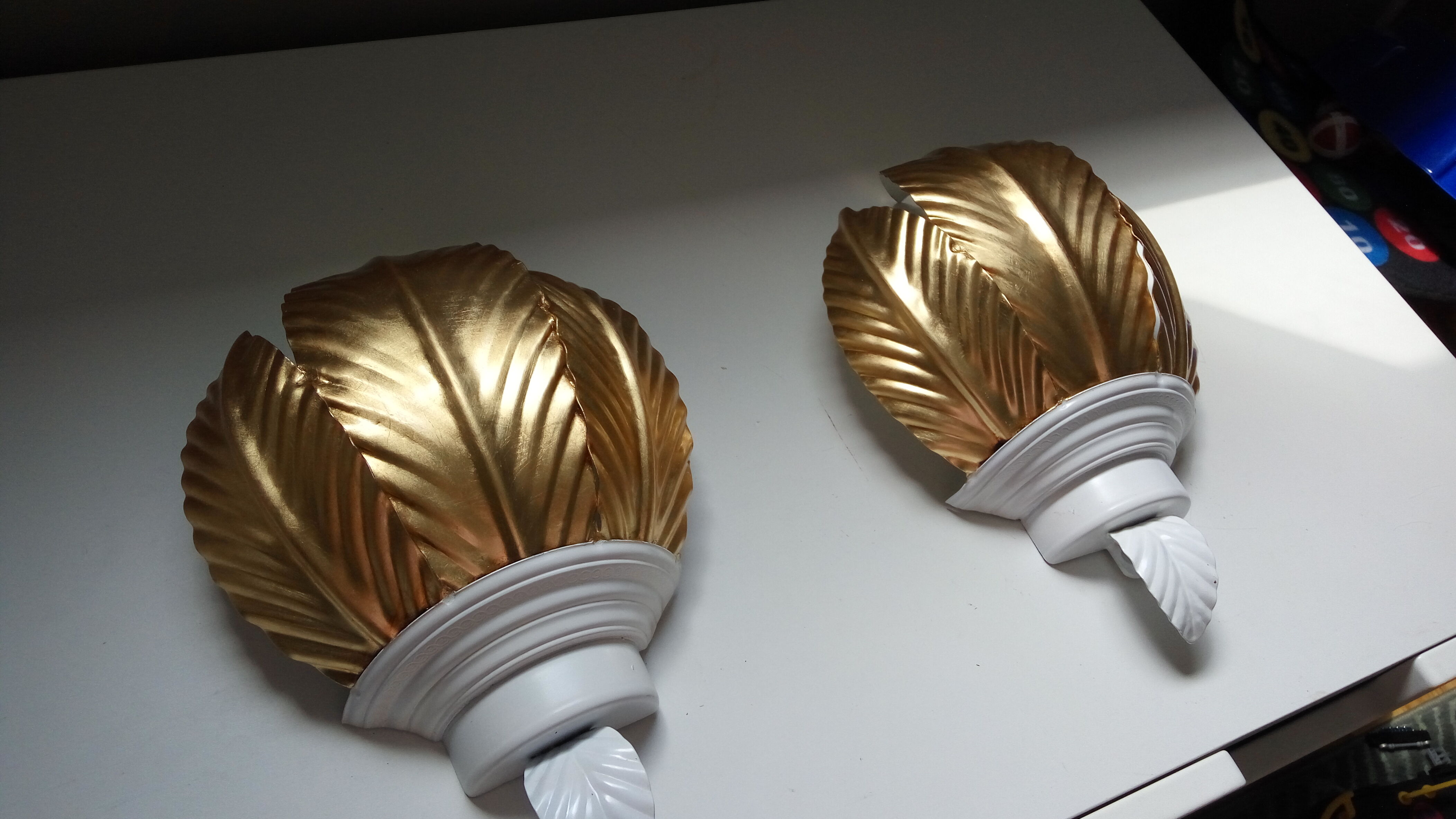 Pair of wall lights