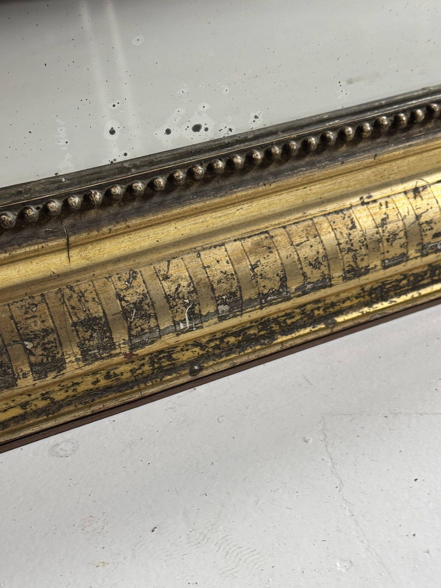 Louis Philippe gilded mirror 19th century