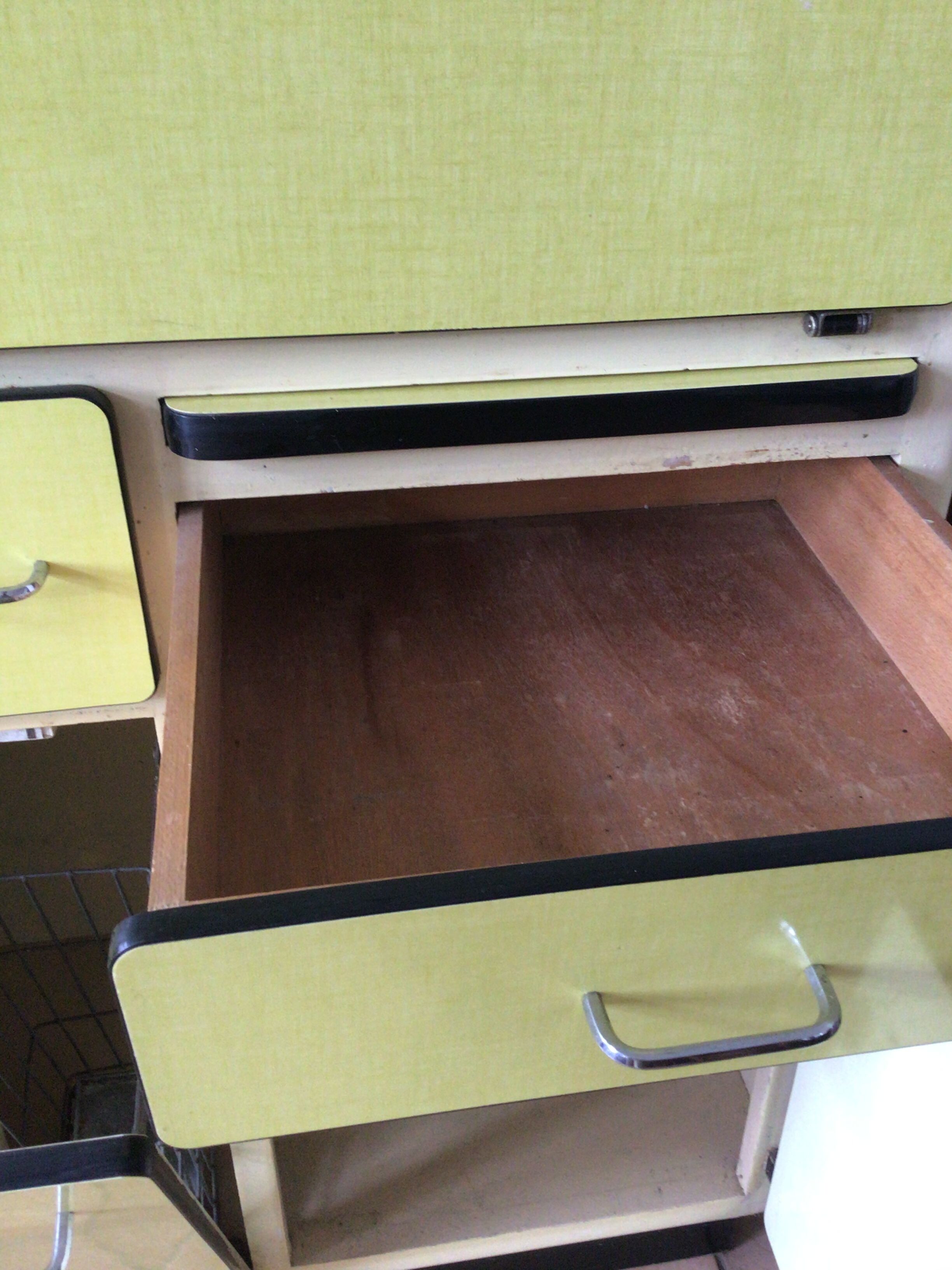 Formica kitchen buffet cabinet