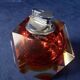 Faceted Murano Sommerso Glass Table Lighter by Alessandro Mandruzzato Italy 1970