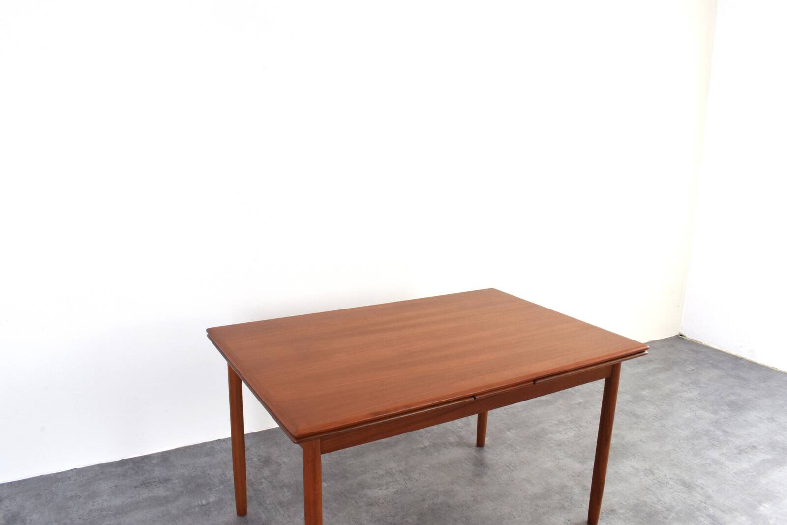 Mid-Century Danish Teak Extendable Dining Table, 1960s.