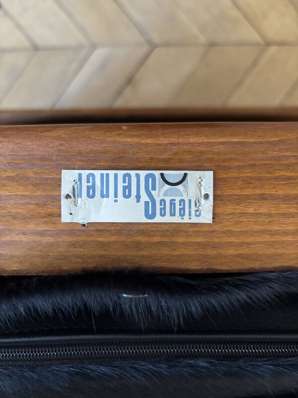 Fauteuil Joseph André Motte 760 Steiner France - Poulain noir