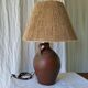 Terracotta lamp
