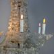 Lustre made of Murano glass beads, Venice around 1900