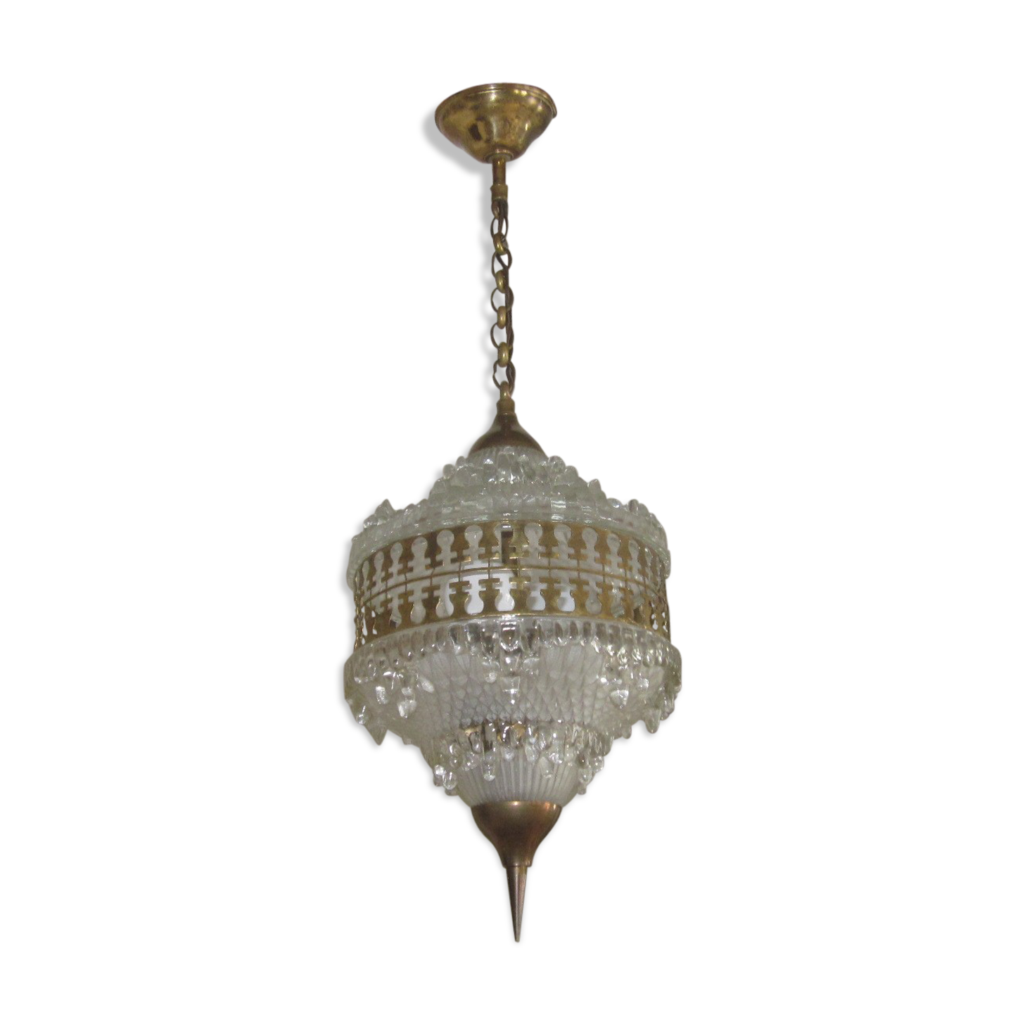 Art deco hanging lamp