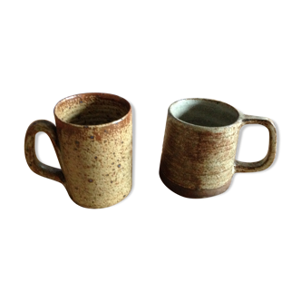 Tasses en gres