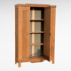 Armoire parisienne bois brut 1930
