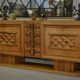 Art Deco buffet in oak and wrought iron by Léon and Maurice Jallot 1940s