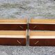 Vintage chest of drawers from the 50s 4 drawers feet compass and mahogany fins