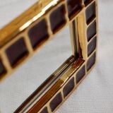 Vallauris ceramic mirror by François Lembo 60s