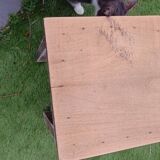 Patinated farmhouse stool