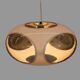 Space age bug eye UFO ceiling lamp *** Massive *** white model *** Belgium