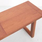 Scandinavian teak folding coffee table
