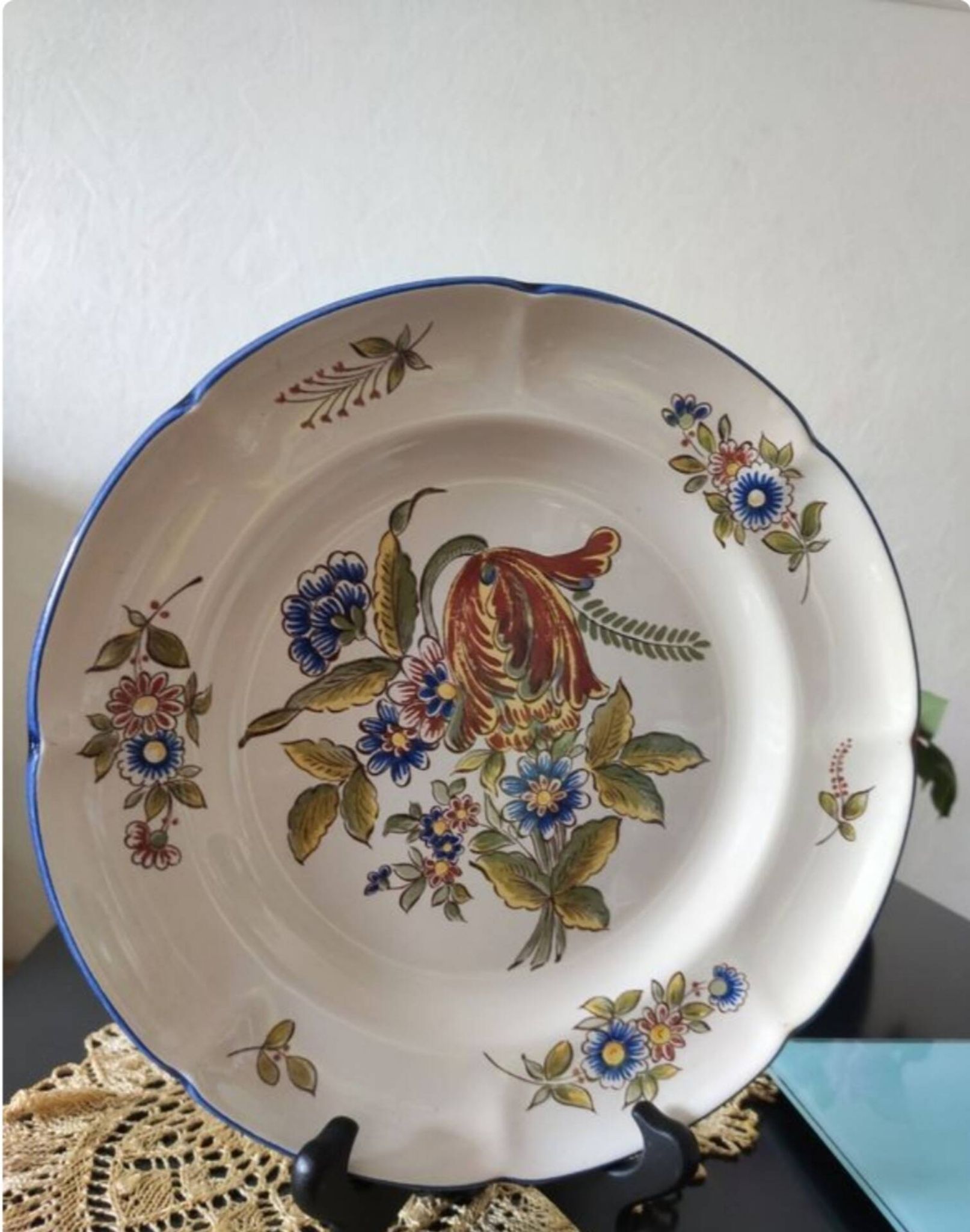 Decorative plate Saint Clément