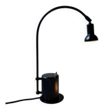 Minimalist Memphis design arc table lamp from the 80s.