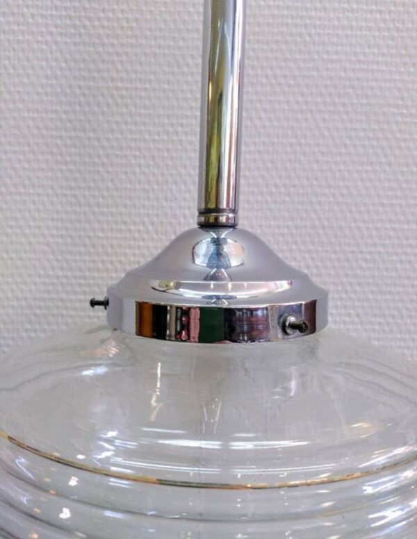 Lustre globe Art Deco