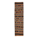 3x12 Pinstriped Kilim Runner Rug, 91x349Cm