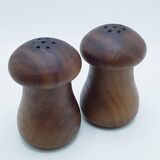 Salières et poivrières en bois