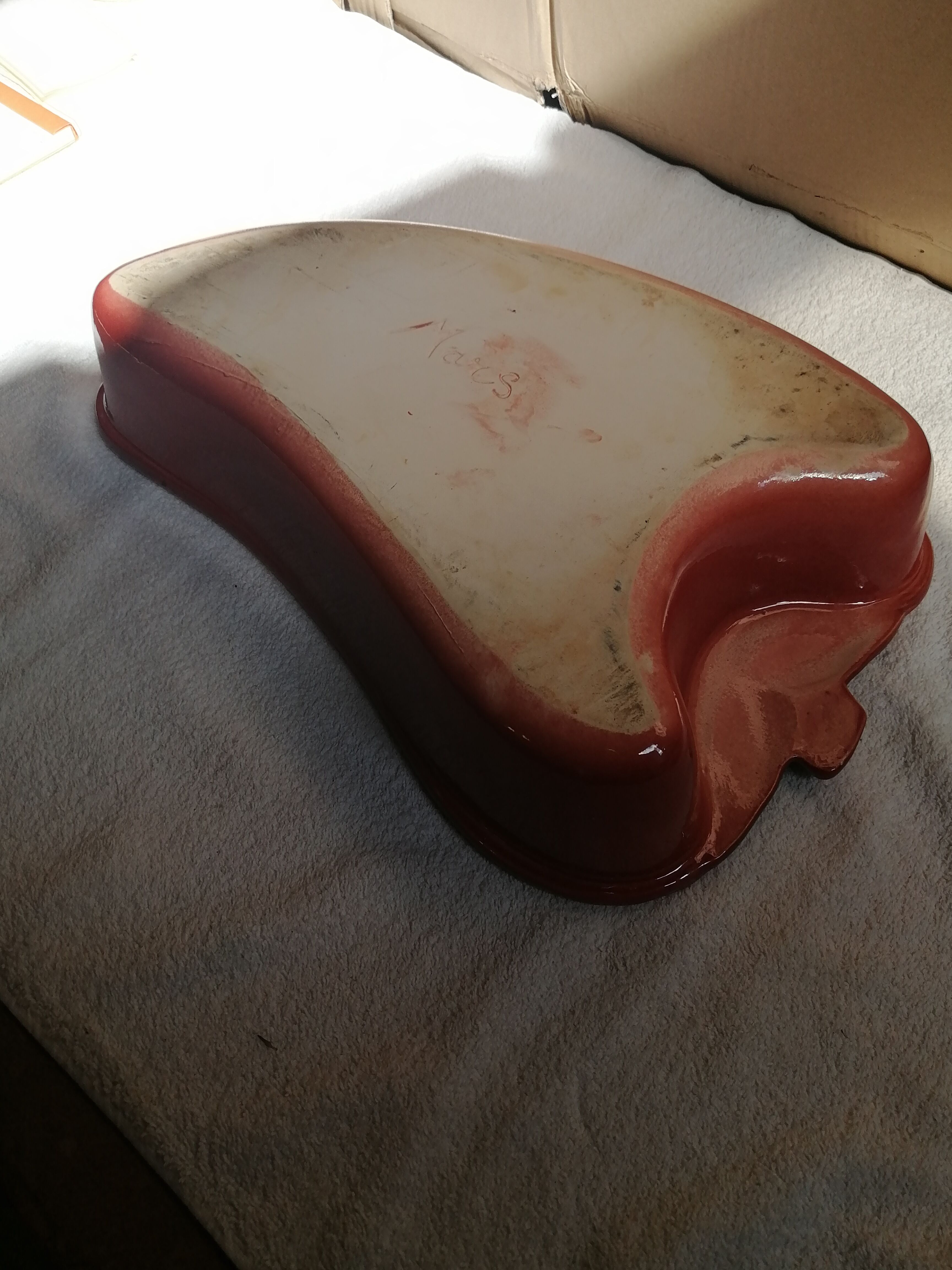 EMPTY DISH POCKET CERAMIC SLIP