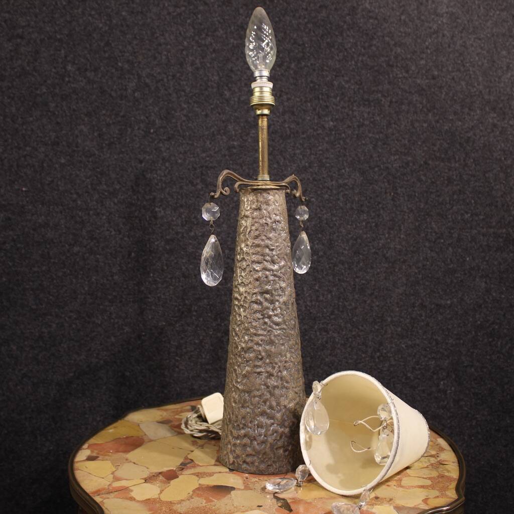 20th-century Italian lamp stamped Bragalini Bologna