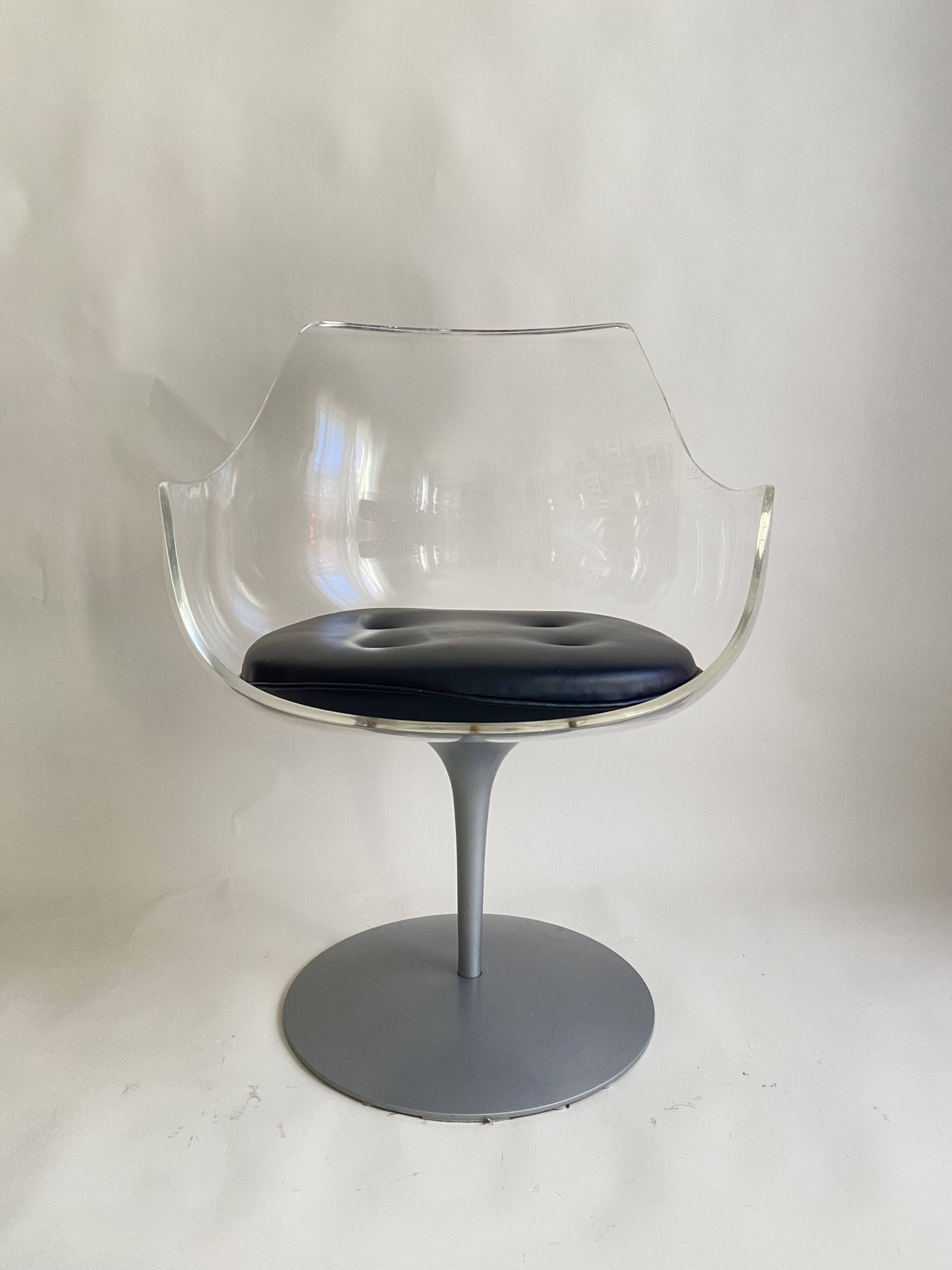 "Champagne" armchair by Estelle and Irvin Laverne
