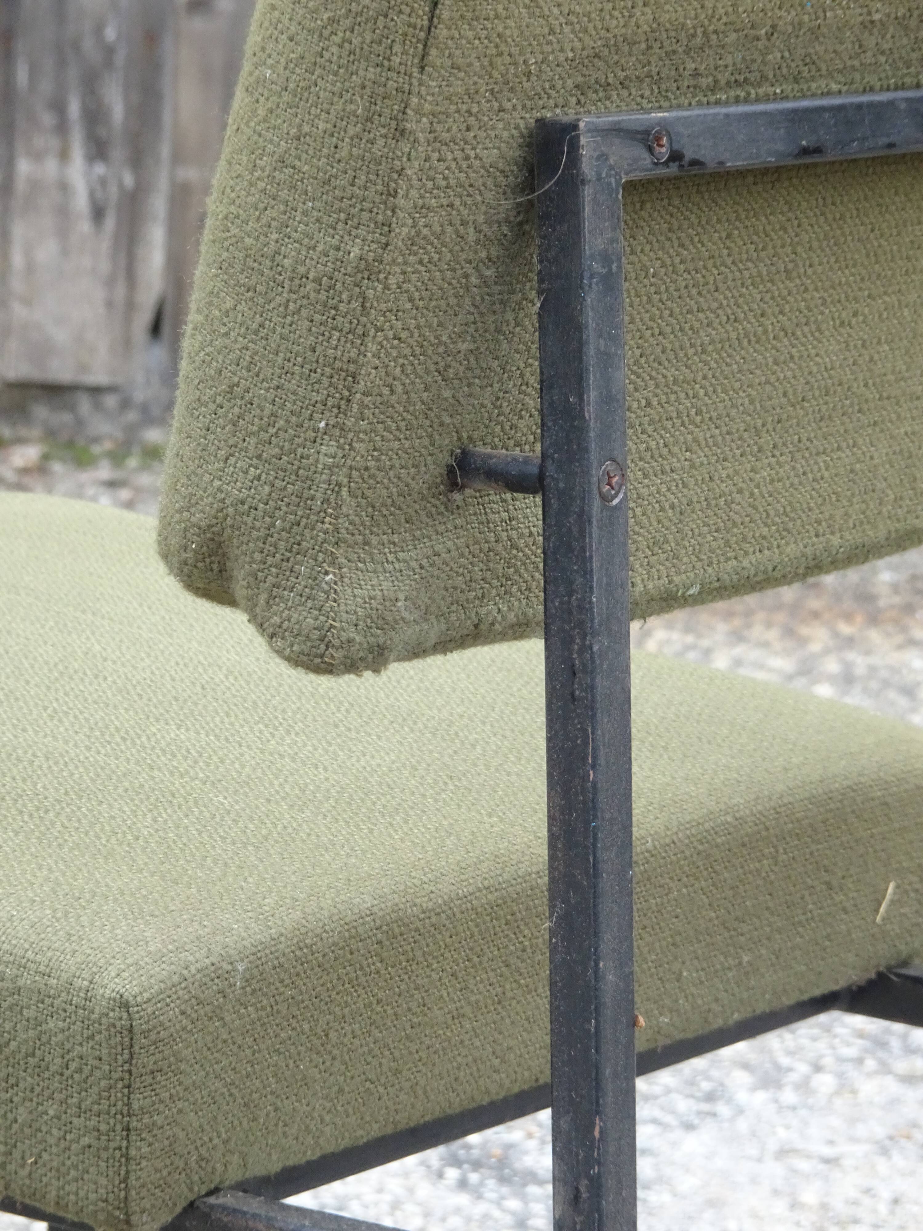 Chair by Gérard Guermonprez, Magnani edition, around 1955.