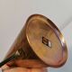 Watering can from the 1950s, made of hammered copper and brass