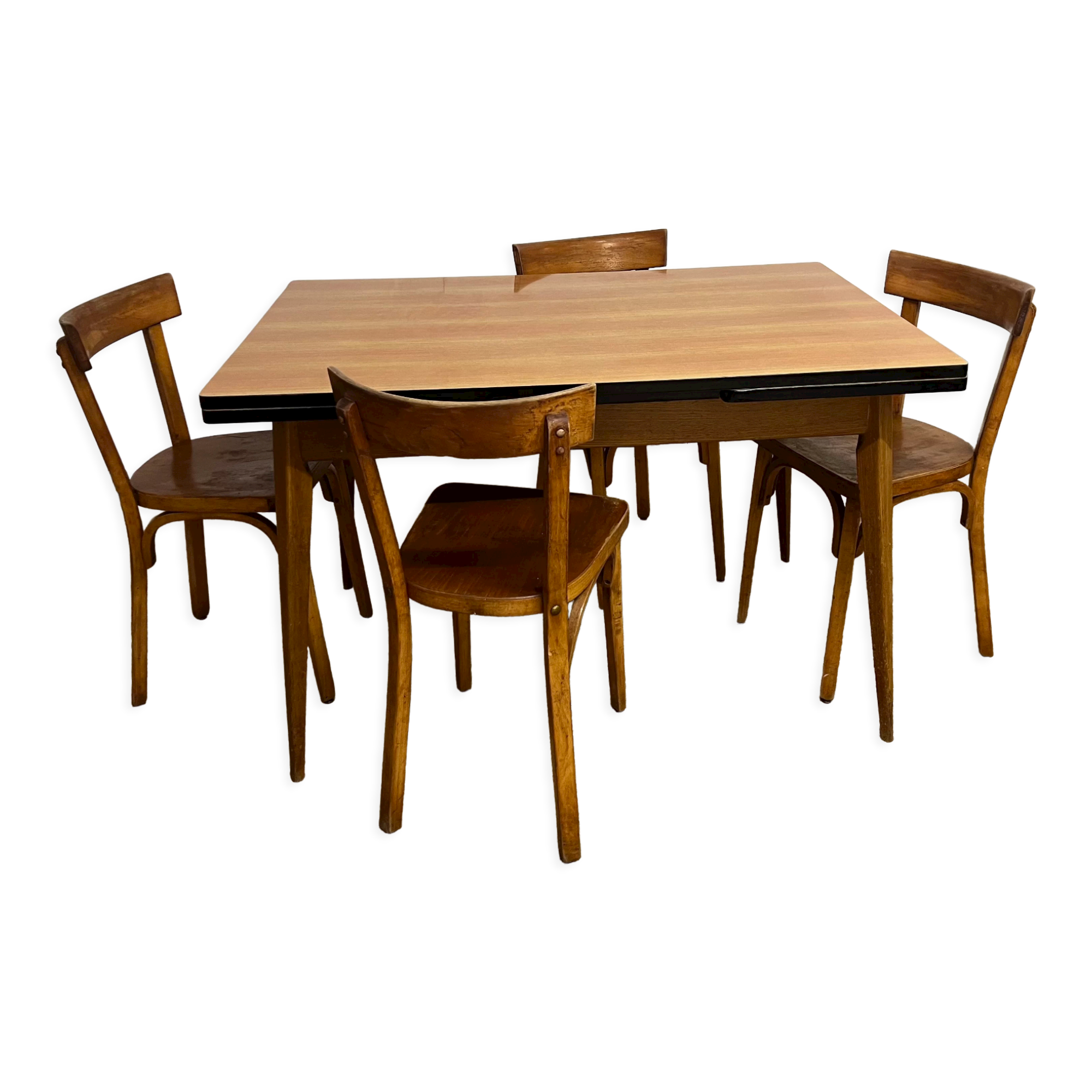 Formica table with extensions