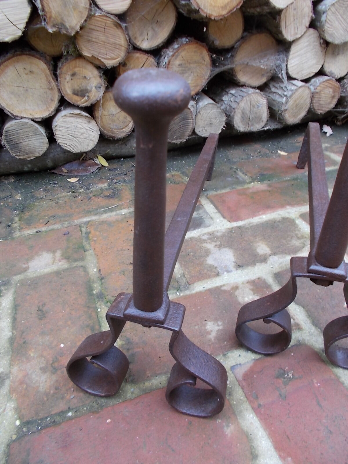 Pair of cast iron channels