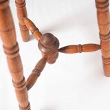 Wooden tripod stool
