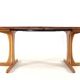 Round 2x Extendable Dining Table "Tjórn" - danish design in teak