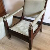 1 fauteuil style Empire / Époque Consulat Retour d'Egypte des années 60