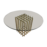 Round table tray beer foot metal