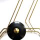 Vintage design wall coat rack from the 50s
