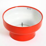 Large original 1960s red Bumling ceiling lamp by Anders Pehrson for Ateljé