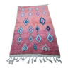 Tapis berbère rose en laine fait main 150 X 100 CM