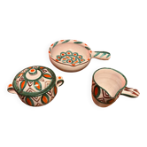 3 Fazio ceramic pieces