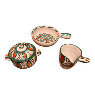 3 pièces céramique Fazio