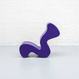 Chaise Purple Phantom de Verner Panton pour Innovation