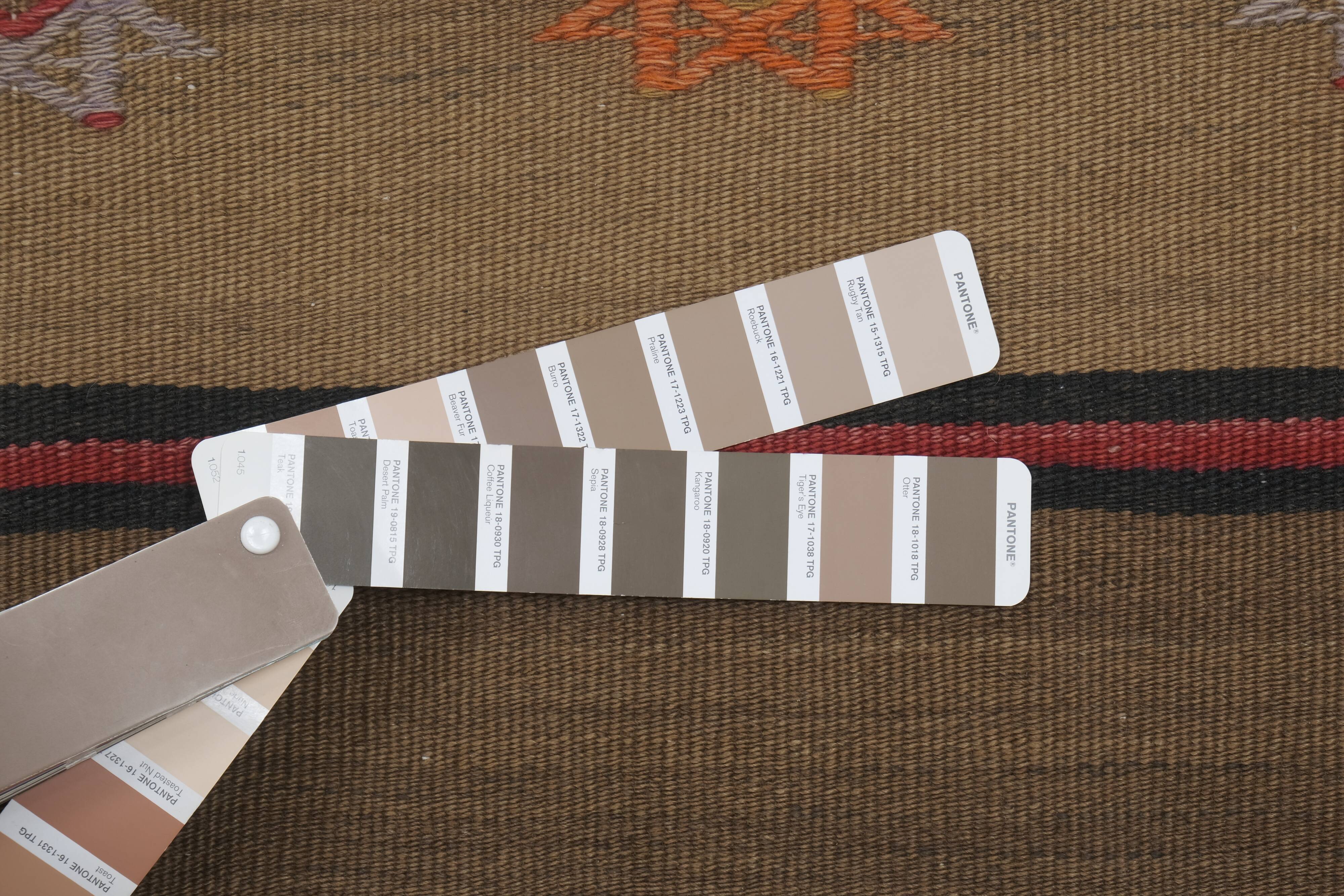 Striped Narrow Turkish Kilim Runner Rug